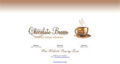 Desktop Screenshot of chocolatebrown.ie